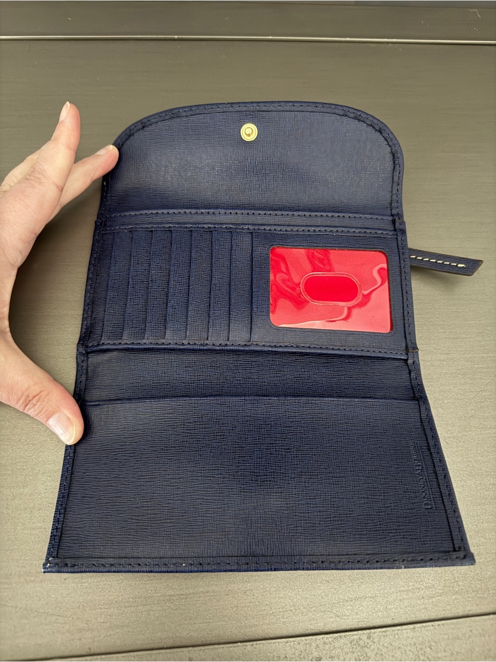 Dooney & Bourke Saffiano Continental Clutch Wallet - Picture 3 of 5